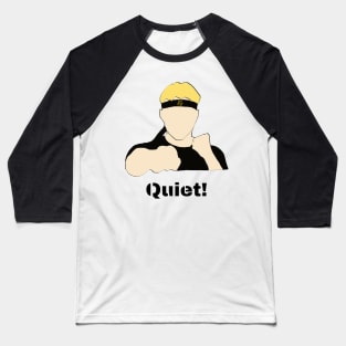 johnny lawrence Quiet! Baseball T-Shirt